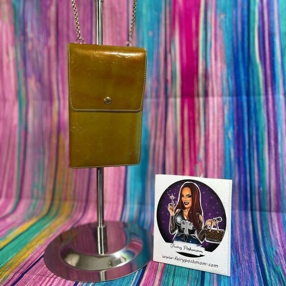 Louis Vuitton Vernis Walker Crossbody Bag or Wallet on Chain Authentic - Picture 2 of 6